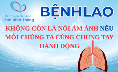 Bệnh lao không còn là nỗi ám ảnh nếu mỗi chúng ta cùng chung tay hành động